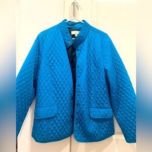 Beautiful Teal Talbots Coat